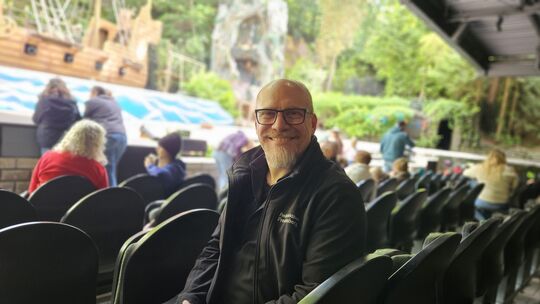 Christian Wallhäuser ist Pressesprecher der Freilichtbühne Freudenberg - und Schauspieler! In "Störtebeker - Im Auftrag der Hans