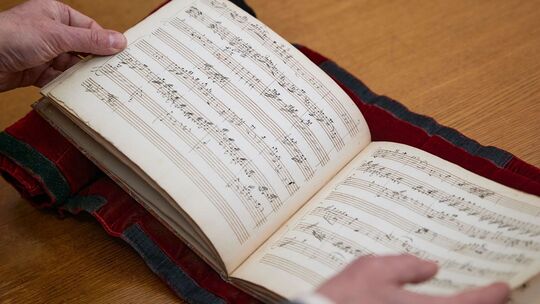 Mozart-Manuskript Mozart-Manuskript