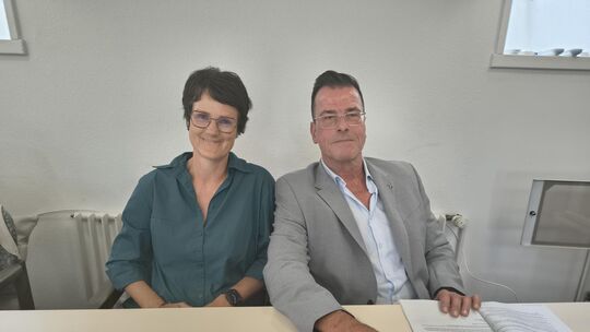 Die neue Kita-Gesamtleiterin Elfi Pauly und Thomas Schäfer als Fachbereichsleiter Soziales sind neu im Team der Verwaltung.