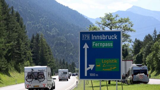 Fernpass in Tirol Fernpass in Tirol