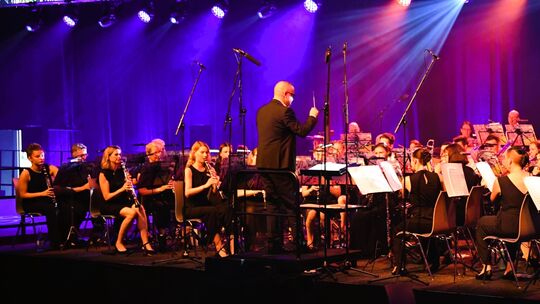 Ein gelungenes Konzert erlebten die Gäste beim Sommerkonzert des MV Tiefenstein in der Messe.