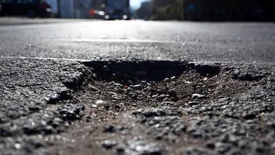 Marode Straßeninfrastruktur Marode Straßeninfrastruktur