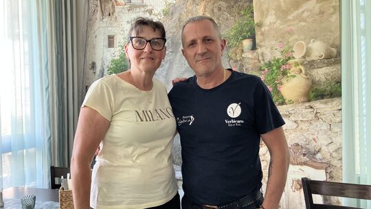 Karina und Salvatore Marino führten die Pizzeria Calabria elf Jahre lang, zuerst in Brücken dann in Birkenfeld.