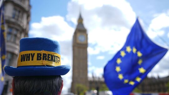 Brexit-Proteste in Großbritannien Brexit-Proteste in Großbritannien