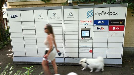 Abholautomat für Pakete