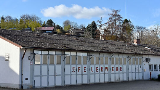 Das alte Feuerwehrgerätehaus an der Friedrich-Ebert-Straße