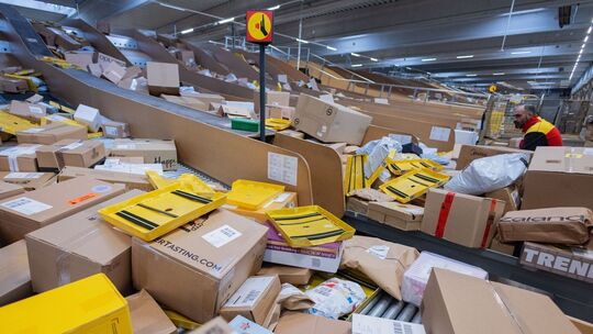 Paketmenge steigt Paketmenge steigt