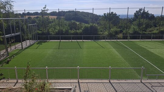 350.000 Euro hat das neue Multifunktionsfeld im Koblenzer Stadtteil Arzheim gekostet.