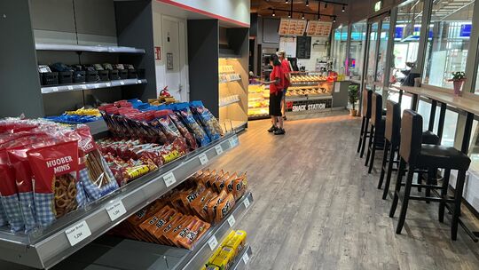 In den Bahnhofskiosk in Montabaur ist wieder Leben eingekehrt.