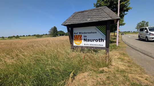 Am Ortsausgang soll an der Betzdorfer Straße in Nauroth ein Einzelhandelsmarkt entstehen.
