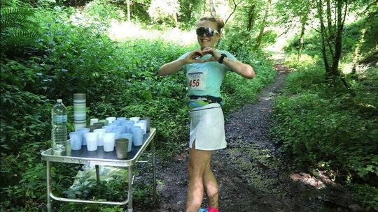Ein Herz für die Organisatoren: Mit viel Liebe zum Detail haben die Macher des Eitelborner Trail alles dafür getan, um den Teiln