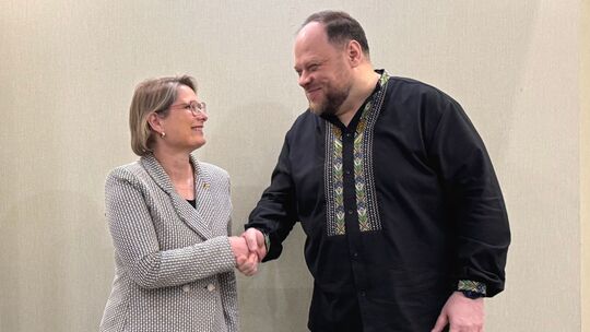 Bundesjustizministerin Hubig in Kiew