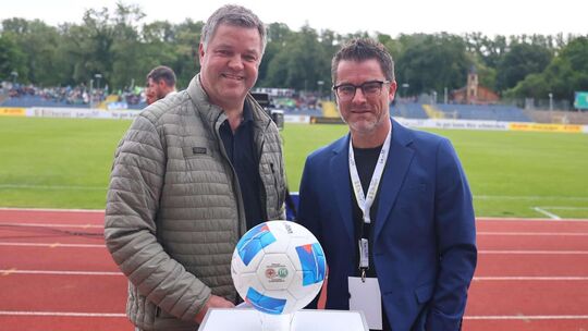 Als Vizepräsdent und als Vorsitzender des Spielausschusses tragen Marco Schütz (links) und Jens Bachmann (rechts) Verantwortung