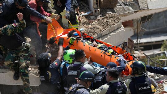 Nach Erdbeben in Venezuela