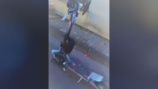 Entwendeter Scooter (Quelle: Geschädigter)