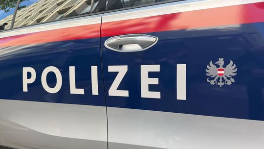 Polizeiauto in Österreich