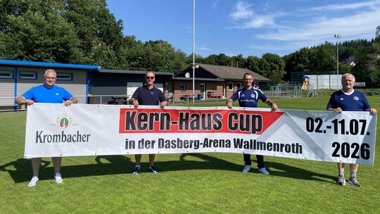 Auch dieses Jahr freut sich die SG Wallmenroth/Scheuerfeld als Ausrichter auf den Kern-Haus-Cup.