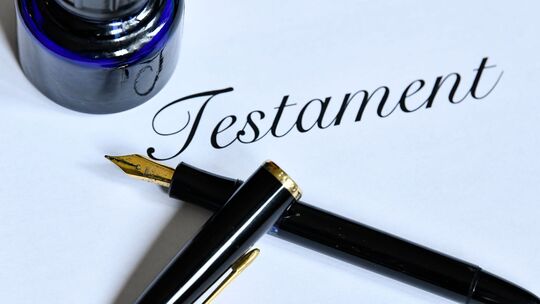 Symbolbild Testament