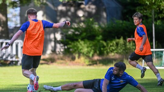 Bislang gab's nur Trainingseinheiten für die TuS Koblenz. Das ändert sich in dieser Woche, in der zwei hochkarätige Tests ansteh