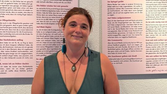 Alea Horst aus Reckenroth zeigt bis Anfang September unter dem Titel „Eigentlich gehts um Liebe" ihre Werke.