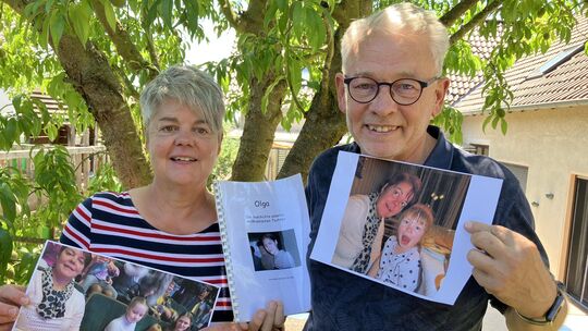 Sabine und Rainer Schwarz engagierten sich nachhaltig für ihr herzkrankes Gastkind Olga. Inzwischen hat Olga selbst eine Tochter