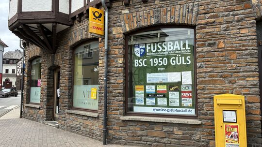 Die Post im Koblenzer Stadtteil Güls ist dicht.