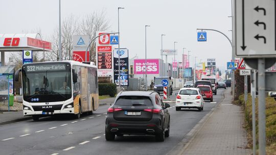 Die Industriestraße soll aufwendig saniert werden.