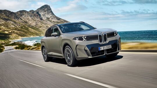 Fahransicht BMW iX5