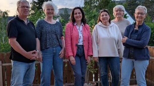 Die Gründungsmitglieder der Kerbegemeinschaft Bad Münster am Stein-Ebernburg (von links): Vorsitzender Michael Cremer, Zweite Vo
