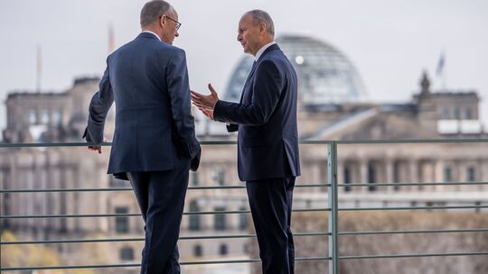 Bundeskanzler Merz empfängt den irischen Regierungschef Bundeskanzler Merz empfängt den irischen Regierungschef