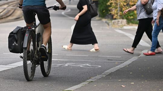 Feinstaub beim Radfahrer und Gehen Feinstaub beim Radfahrer und Gehen
