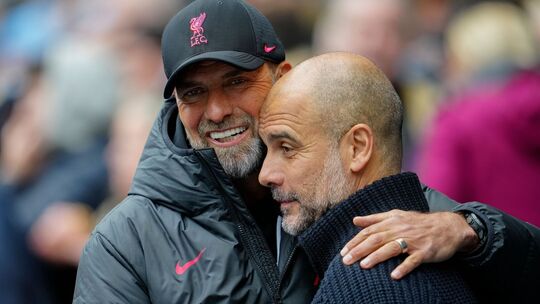 Jürgen Klopp und Pep Guardiola