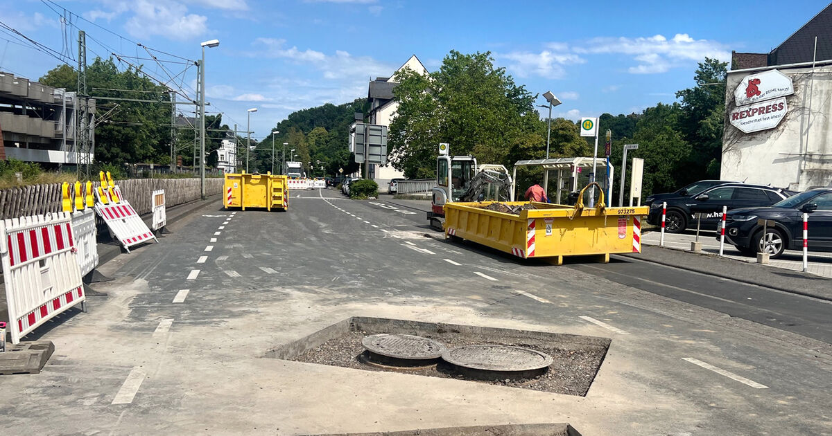 Road closures and train cancellations: Rail chaos continues in the Lahn ...
