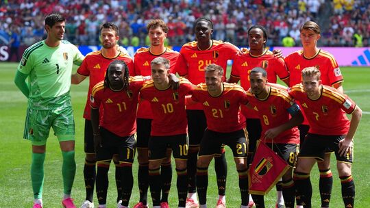Die belgische Nationalmannschaft