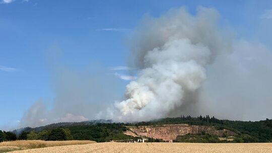 Der Waldbrand bei Traisen hat das Thema "Kampfmittel" in die Medien gebracht und in Traisen wird nun eine wertmindernde Entwick