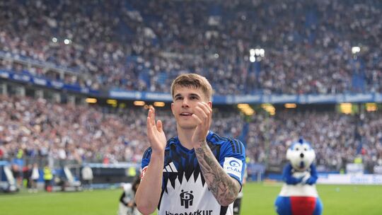 Luka Vuskovic vom Hamburger SV Luka Vuskovic vom Hamburger SV