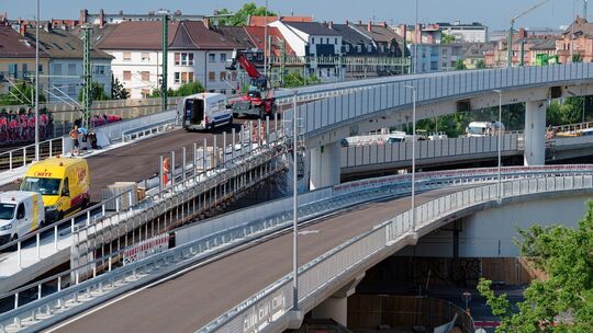 Hochstraße in Ludwigshafen Hochstraße in Ludwigshafen