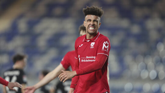 Bruno Soares spielte zuletzt beim Westfalen-Oberligisten Rot Weiss Ahlen, wird aber künftig die Defensive des Ahrweiler BC verst