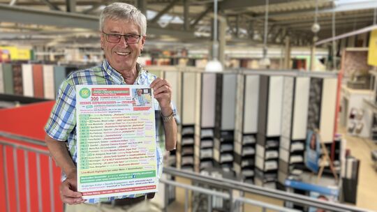 Seit 60 Jahren engagiert sich Hans Peter Röhrig für Kultur auf dem Land. Er gründete er sogar eine Bühne im Baumarkt. Seit 60 Jahren engagiert sich Hans Peter Röhrig für Kultur auf dem Land. Er gründete er sogar eine Bühne im Baumarkt.