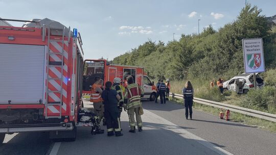 Am Mittwoch kam es zu einem Unfall auf der A3.