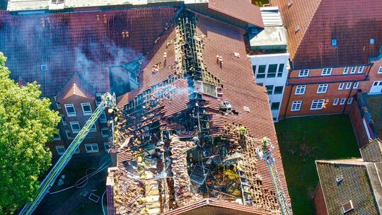 Tote bei Brand in einem Krankenhaus Tote bei Brand in einem Krankenhaus