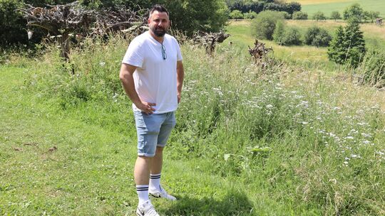 Ortsbürgermeister Jörg Kabelitz freut sich, dass die Ferienaktion in Mastershausen in diesem Jahr bereits zum zweiten Mal stattf