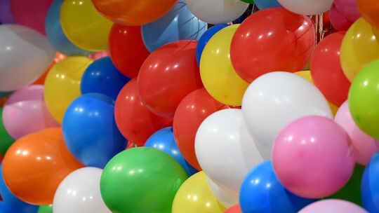 Bunte Luftballons Bunte Luftballons