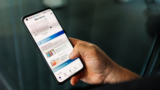 Die neue App der Rhein-Zeitung bietet viele neue Funktionen. Die neue App der Rhein-Zeitung bietet viele neue Funktionen.