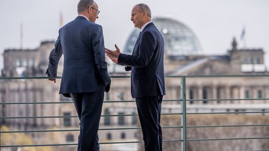 Bundeskanzler Merz und der irische Regierungschef