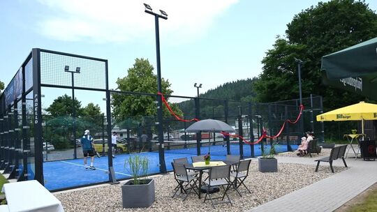 In Neitersen kann man jetzt Padel spielen.
