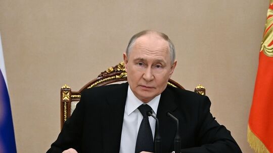 Ukraine-Krieg - Russlands Präsident Putin Ukraine-Krieg - Russlands Präsident Putin