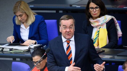 Boris Pistorius (SPD), Bundesminister der Verteidigung Boris Pistorius (SPD), Bundesminister der Verteidigung