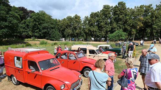 Das Picknick des AAC in Bad Neuenahr zieht immer viele begeisterte Autoliebhaber an.