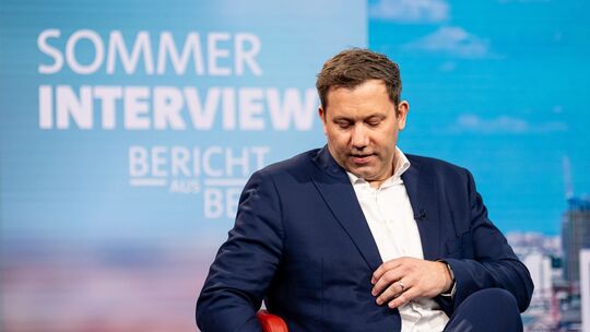 Sommerinterview Klingbeil